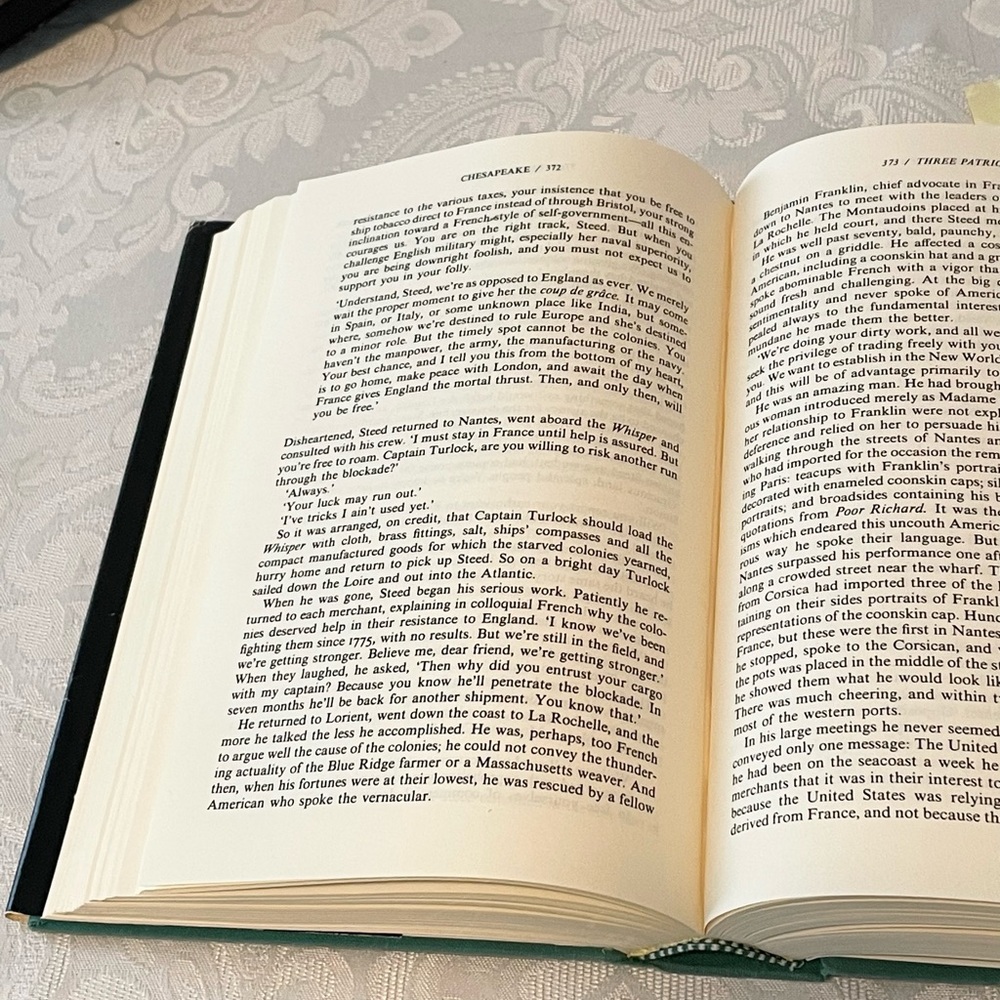 James A. Michener “Chesapeake” First Edition hardcover book - Picture 11 of 16
